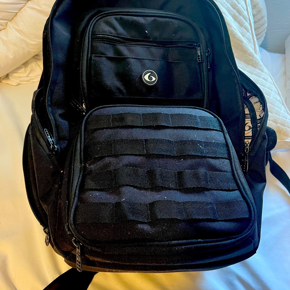 Six 6 pack food prep backpack